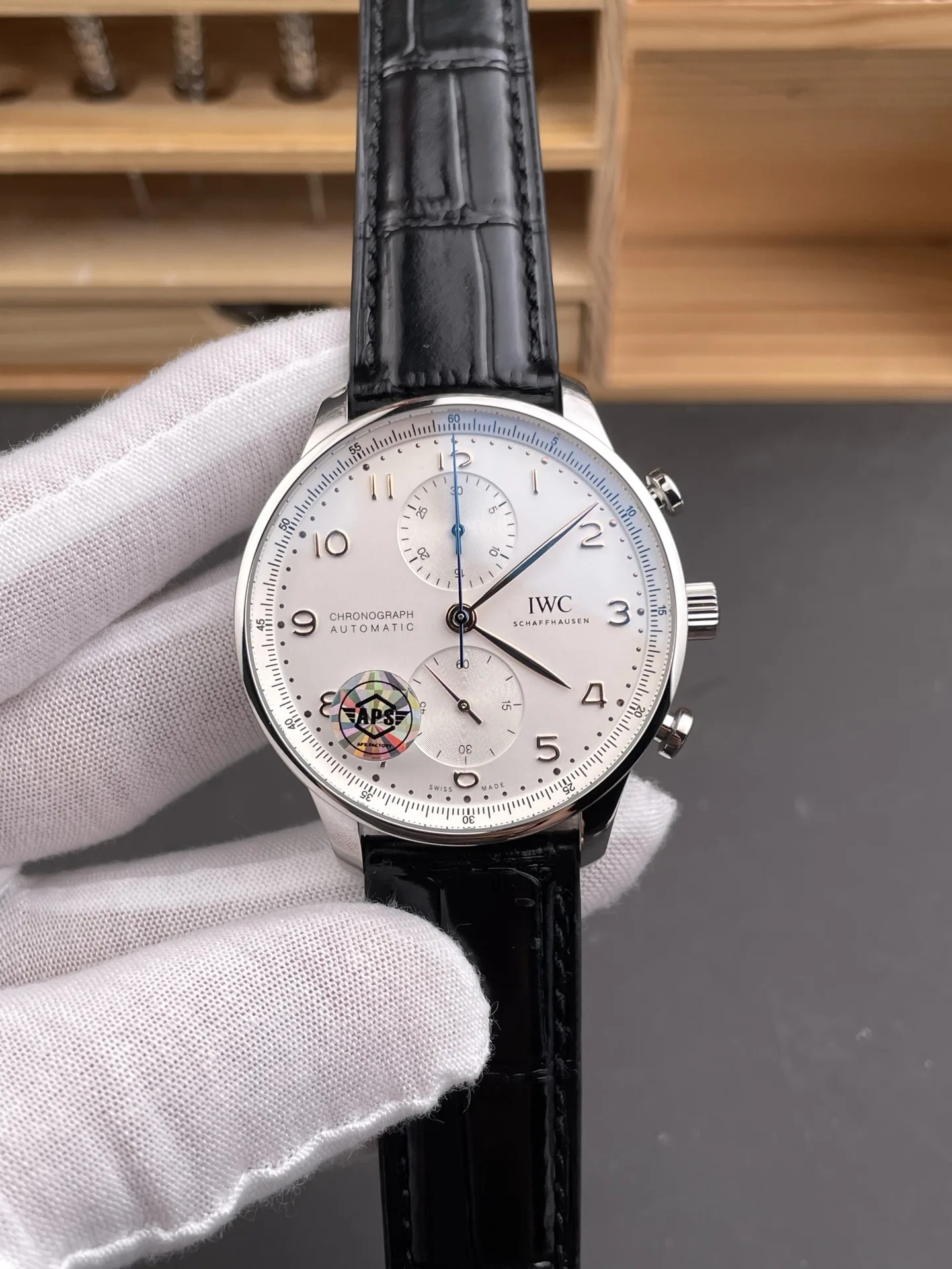 APS 포르투기저 크로노그래프｜41mm｜iw371604｜69355 무브먼트