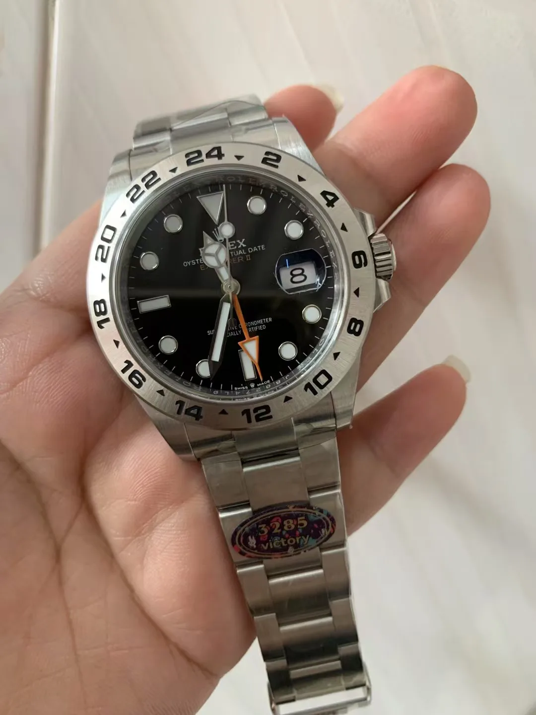 VF | 3285 무브먼트｜42mm l 롤렉스 Explorer II 226570